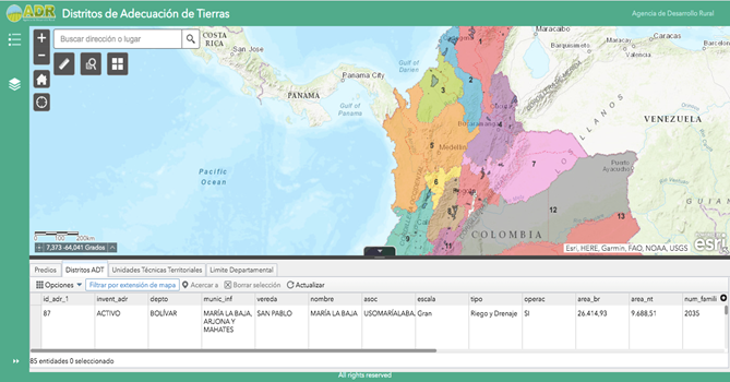 Enlace Consulta Distritos de Riego