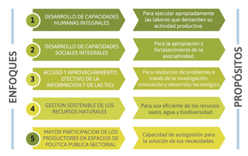 Extensión agropecuaria enfoques propositos