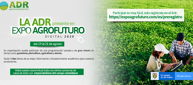 Agencia de Desarrollo Rural -ADR impulsará 14 organizaciones ...