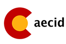Logo Agencia española de Cooperación Internacional para el Desarrollo