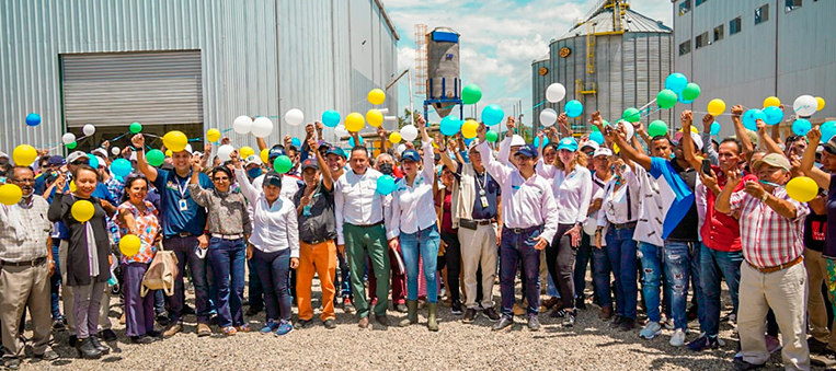 Inauguración de planta procesadora de arroz