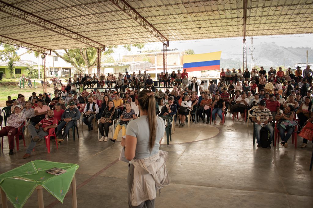 Socialización pryectos de agricultura para la paz