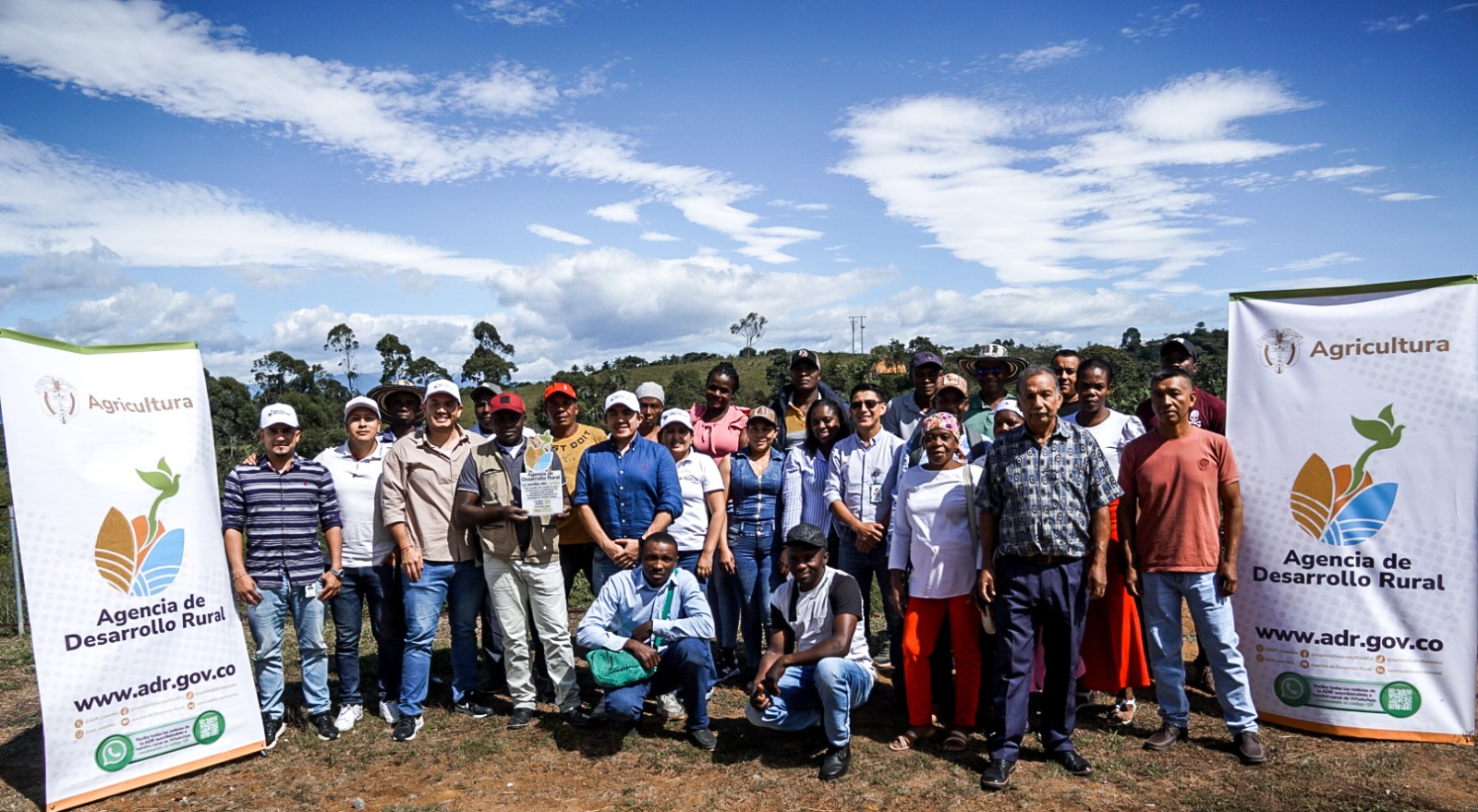 Con su trabajo y el apoyo del Gobierno nacional, las comunidades negras del departamento del Cauca contribuyen a la paz total. Foto: Alejandro González (ADR)