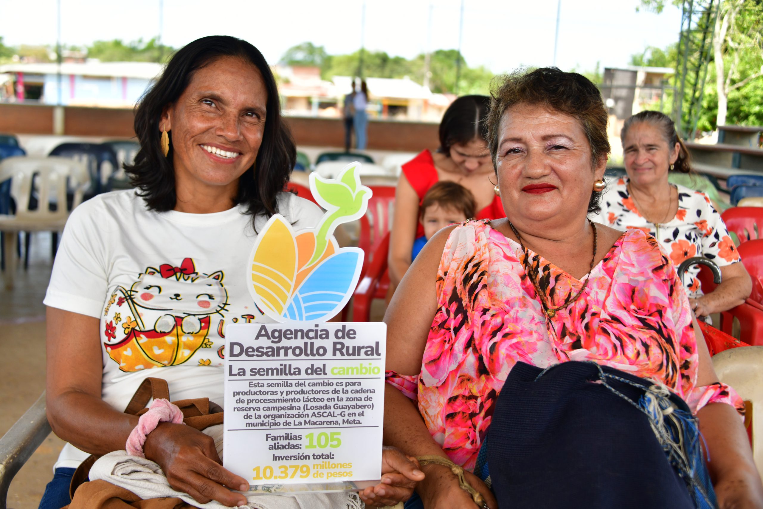Con esta entrega se hace frente a la crisis del sector lechero en el país y se impulsa la transformación de productos lácteos. Foto: Camila Polanco (ADR)