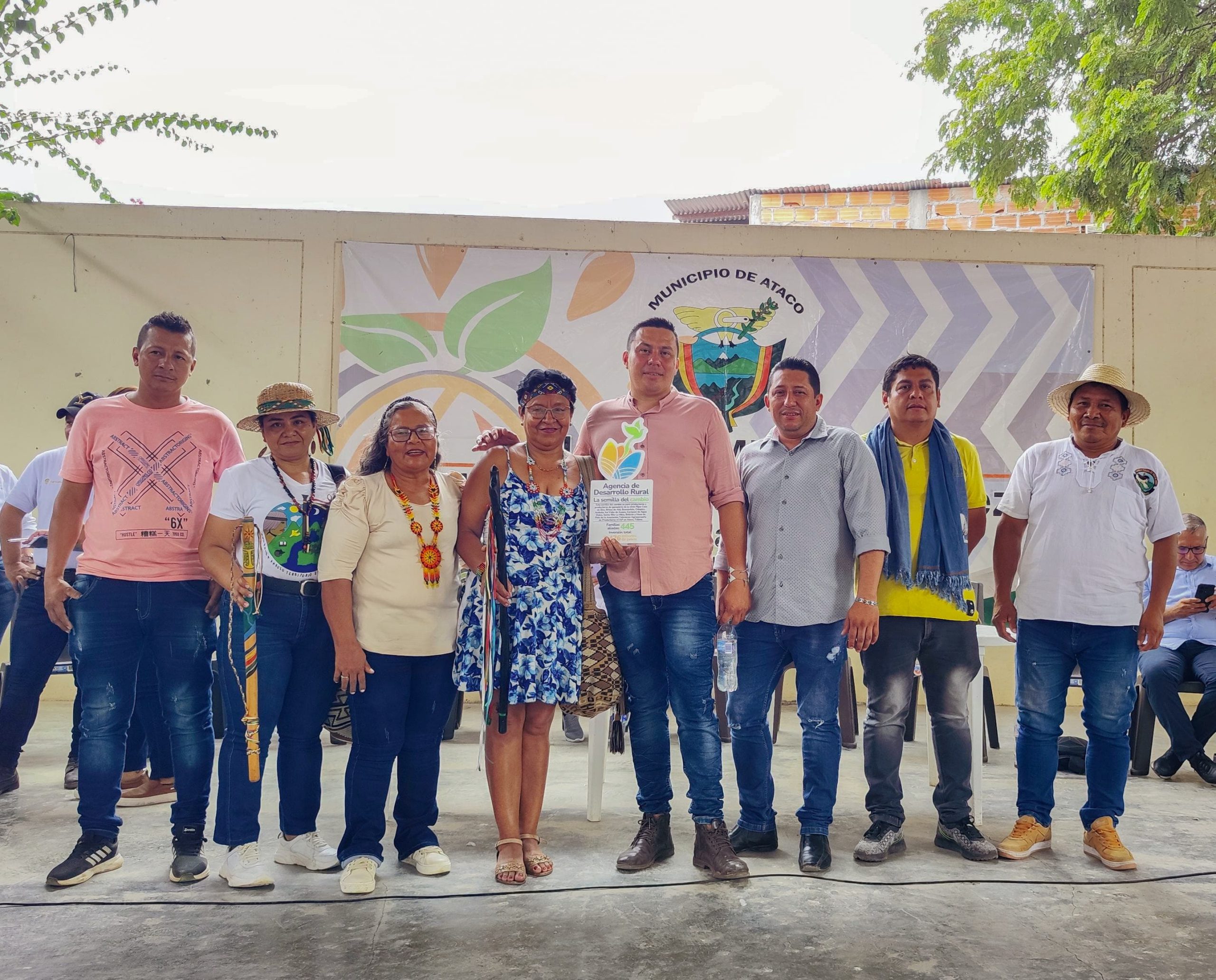 La Agencia de Desarrollo Rural invierte en un proyecto de ganadería regenerativa para fortalecer la agricultura campesina, familiar, étnica y comunitaria del pueblo Pijao. Foto: Ana Salcedo (ADR)