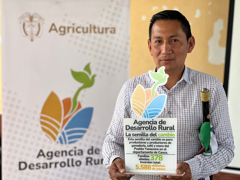 Con este proyecto se busca implementar modelos agrologísticos, a través de la entrega de insumos y maquinaria. Foto- Margarita Vega (ADR)