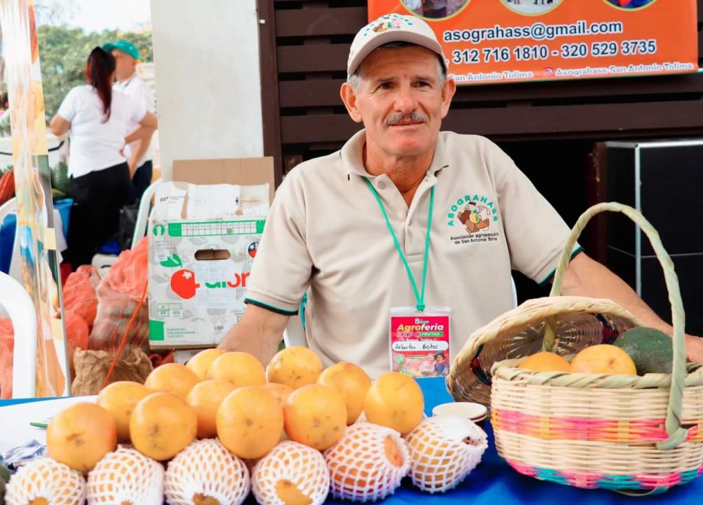 Por medio de esta feria, la ADR visibiliza la importancia del sector rural en el Tolima y su potencial en la consecución de aliados comerciales. Foto: Ana Salcedo (ADR)