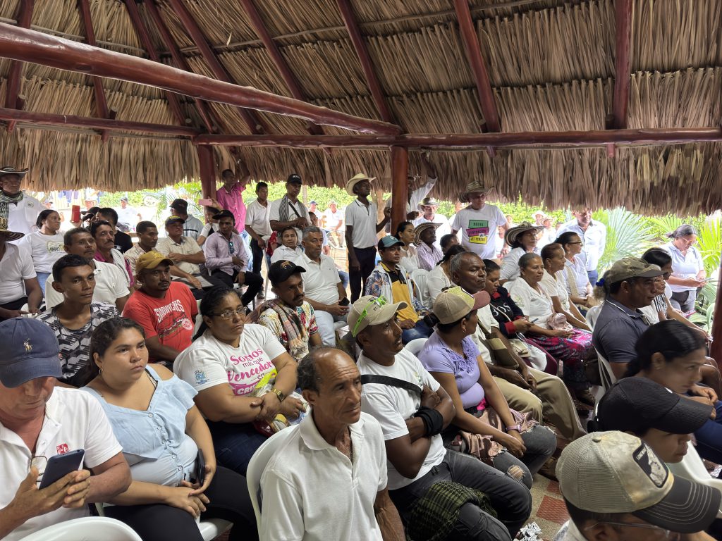 En la conformación del Comité Departamental de Reforma Agraria del Magdalena participaron mujeres y jóvenes rurales, organizaciones campesinas, comunidades indígenas y consejos comunitarios. Foto: Daniela Cárdenas (ADR)