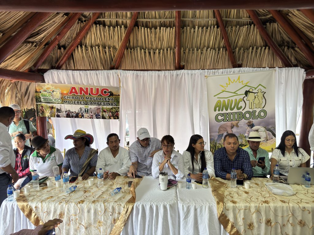 Los Comités Departamentales ratifican la participación incidente de las comunidades en la consolidación de una reforma agraria que garantice el acceso a la tierra y consolide nuevos proyectos productivos. Foto- Daniela Cárdenas (ADR).JPEG