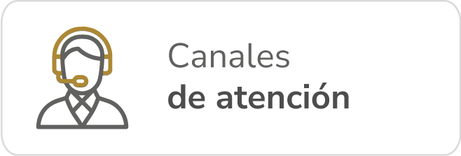 Canales de Atención