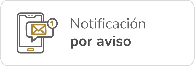 Notificaciones por Aviso