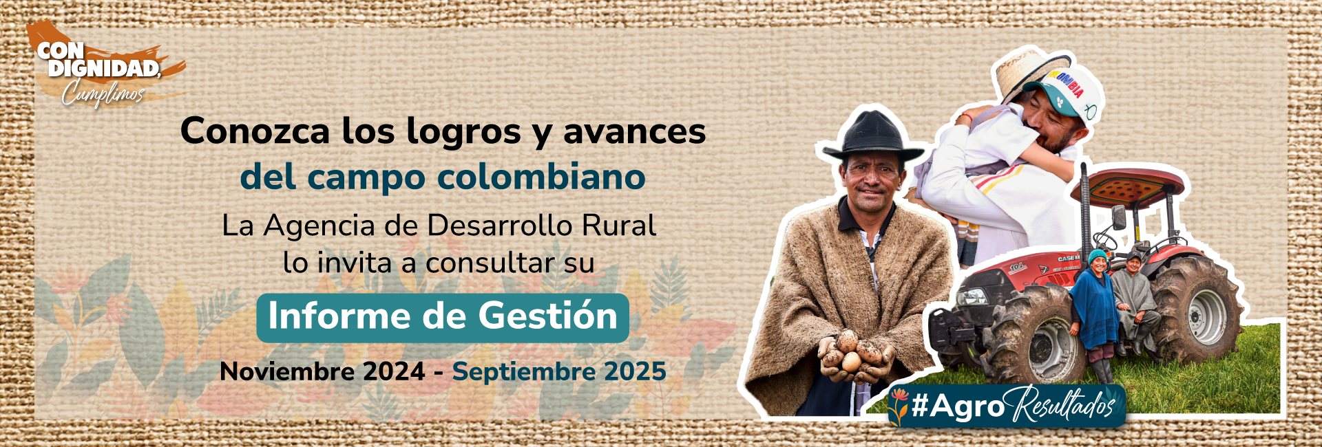 Banner Informe de Rendición de cuentas