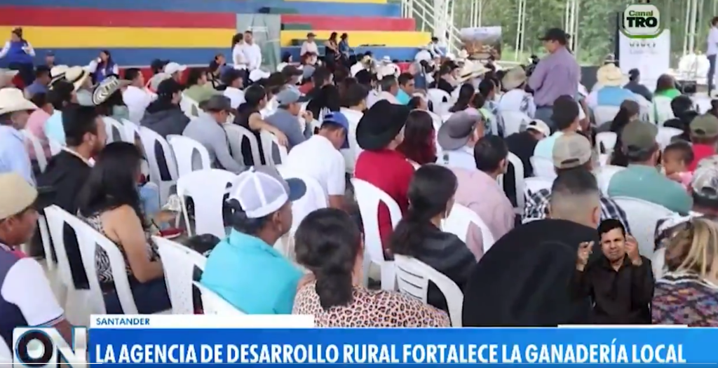 La Agencia de Desarrollo Rural llegó a Guadalupe con una inversión histórica de $2.494 millones para fortalecer la ganadería local