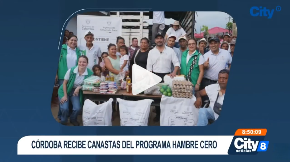 Ser noticia en @canalcitytv por llevar alimento, esperanza y alivio a más de 75.000 familias