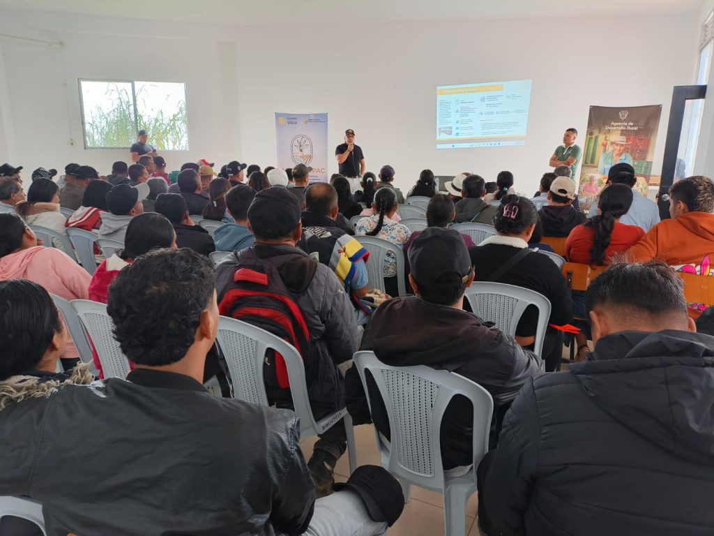Caficultores de Nariño en socialización de la ADR.