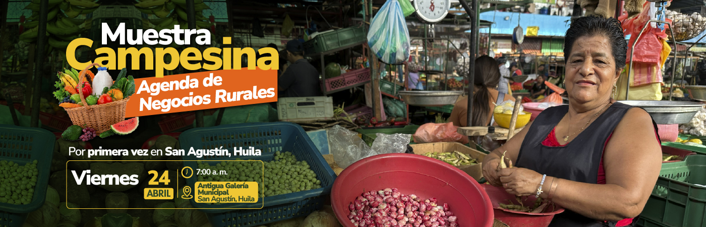 Muestra campesina San Agustín Huila 24 de abril