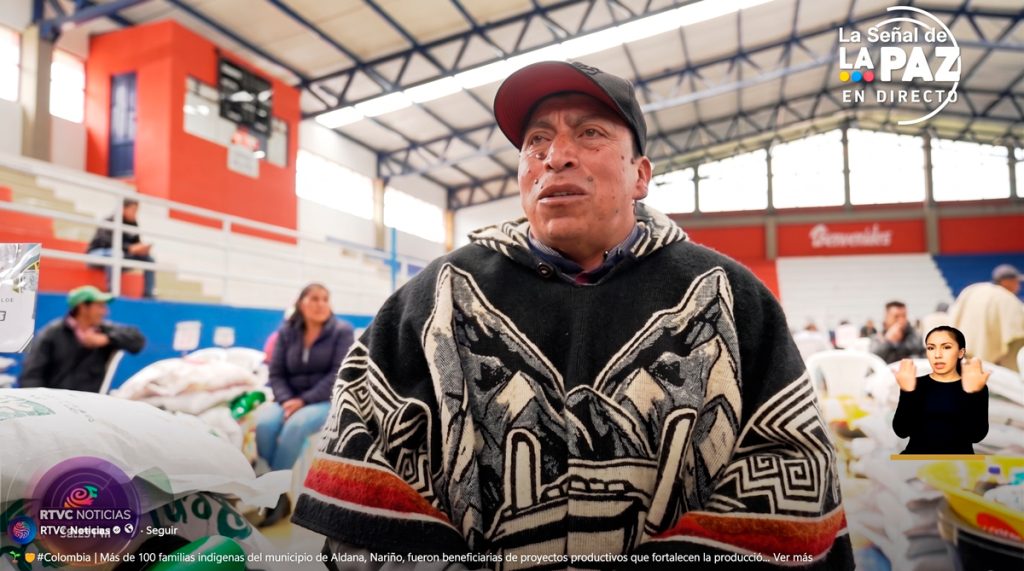 Familias indígenas y campesinas de Aldana, Nariño, fortalecen su producción lechera con apoyo de la Agencia de Desarrollo Rural.