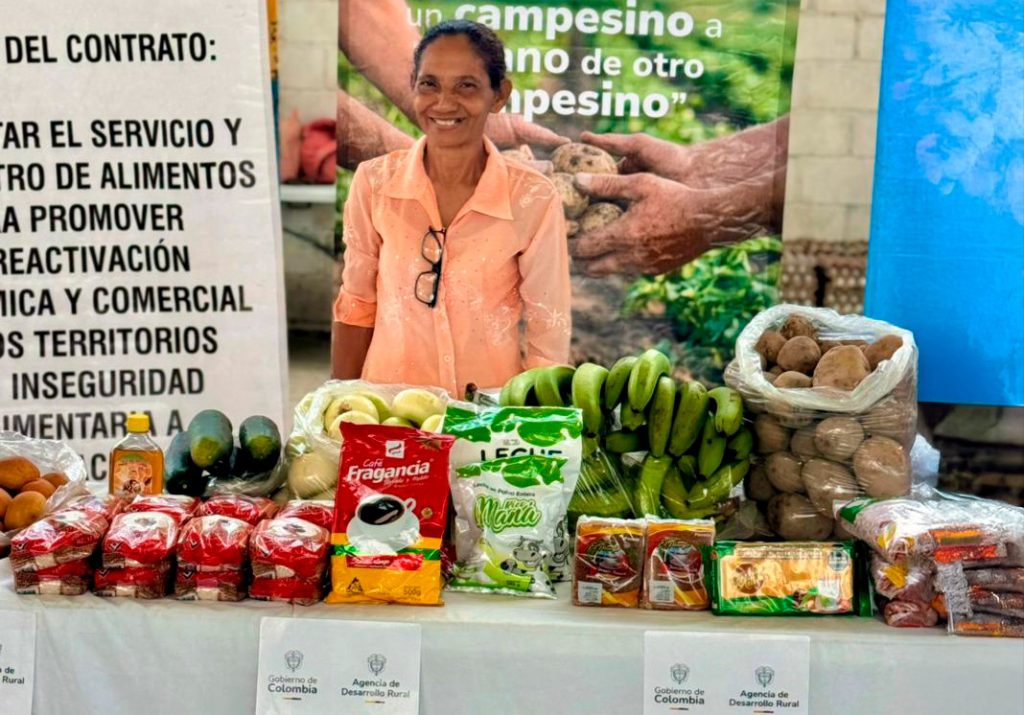 UTT 1 Magdalena de la Agencia de Desarrollo Rural avanza en la entrega de canastas alimentarias