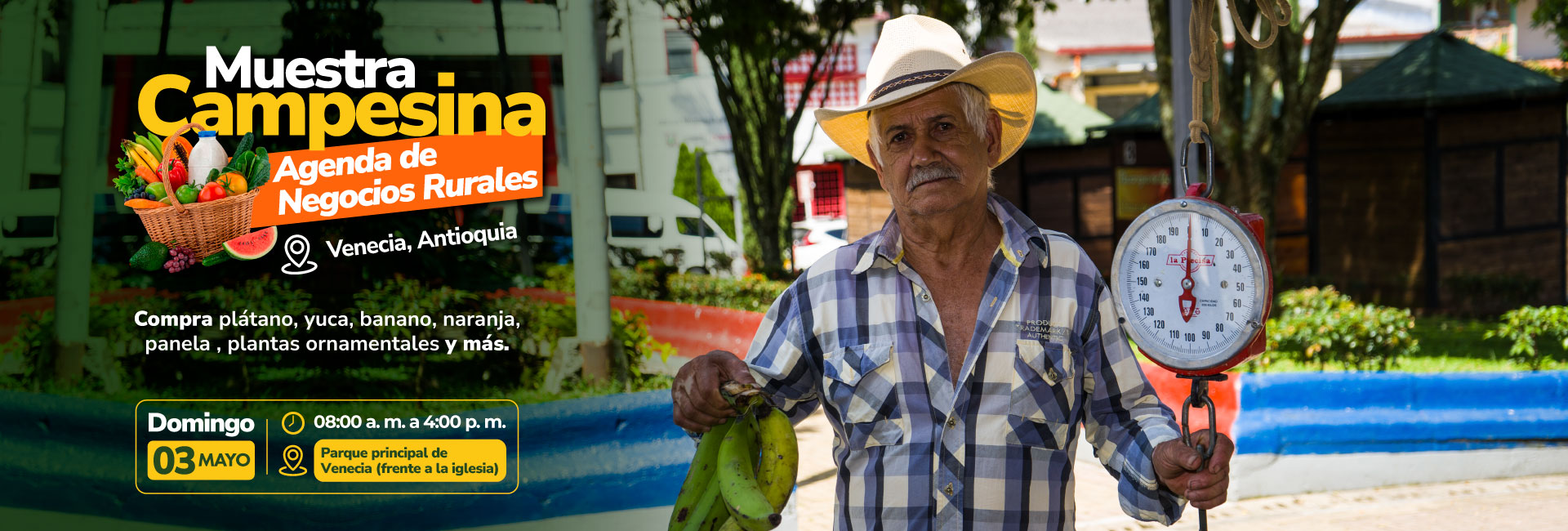 Muestra campesina Venecia Antioquia