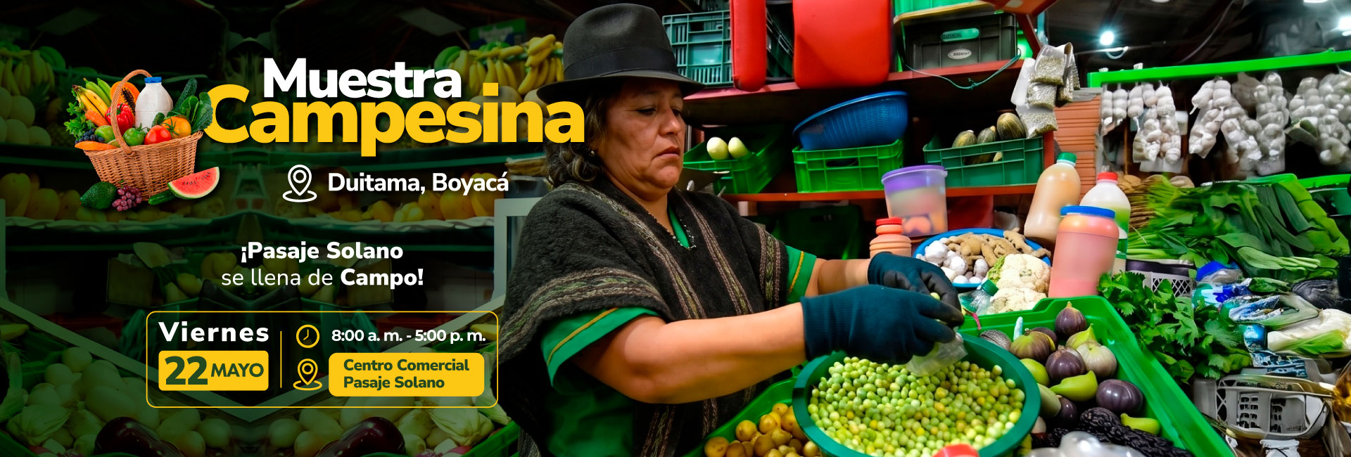 banner Muestra campesina Duitama Boyaca