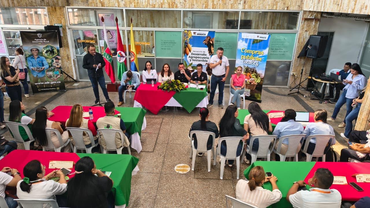 Arauca fortalece la comercialización local con acuerdos por más de $802 millones