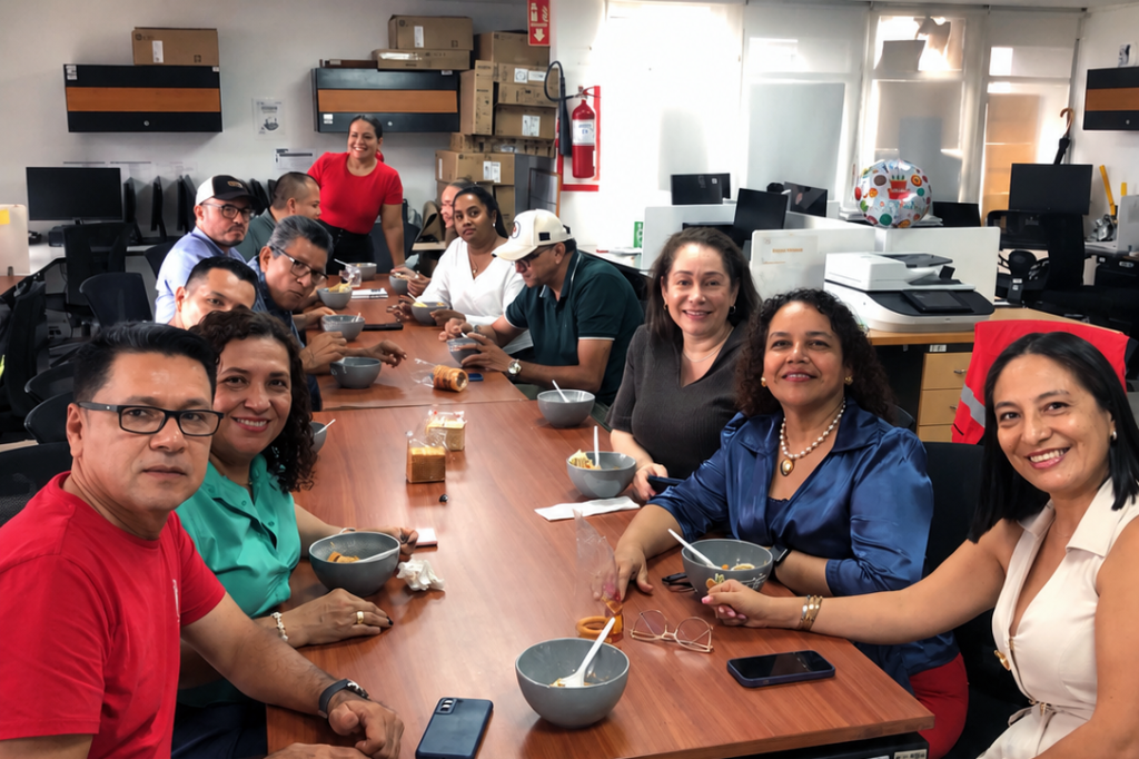 Un desayuno que sabe a territorio: con migao llanero la UTT12 comparte reunión laboral y fomenta el consumo de productos típicos de la región.