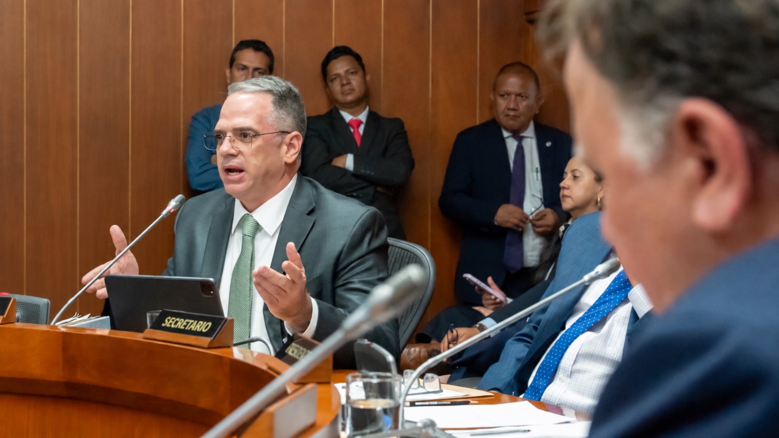 ADR expone ante el Senado alertas de la gestión recibida y traza su hoja de ruta para 2026-2027